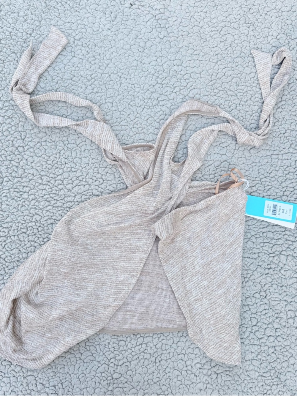 NWT Beach bunny Ellie Halter Wrap Dress - Picture 2 of 3